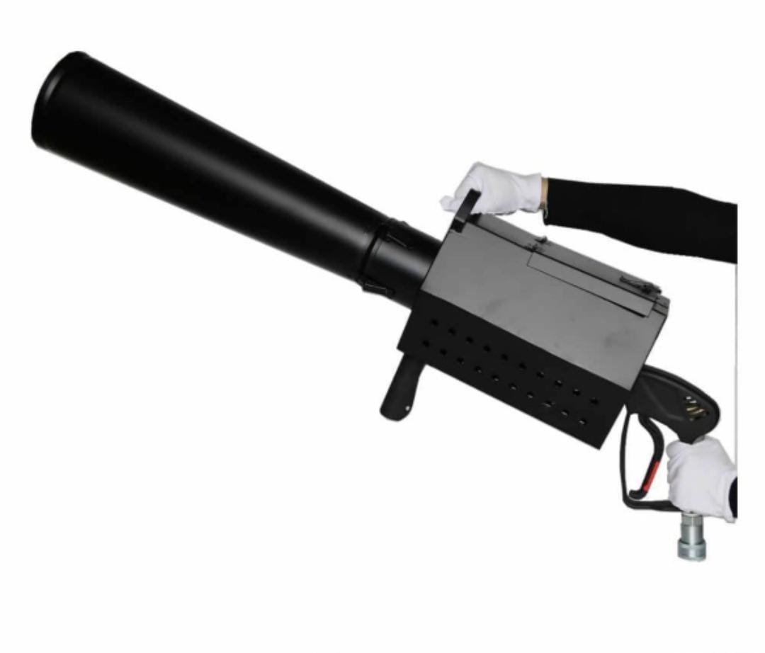 CO2 jet machine at event