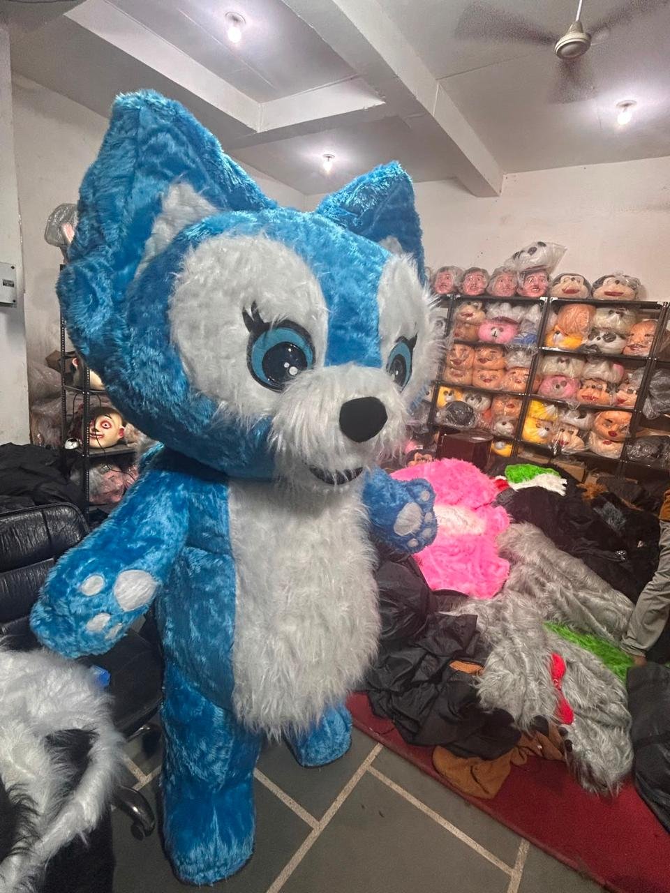 Mascot close up