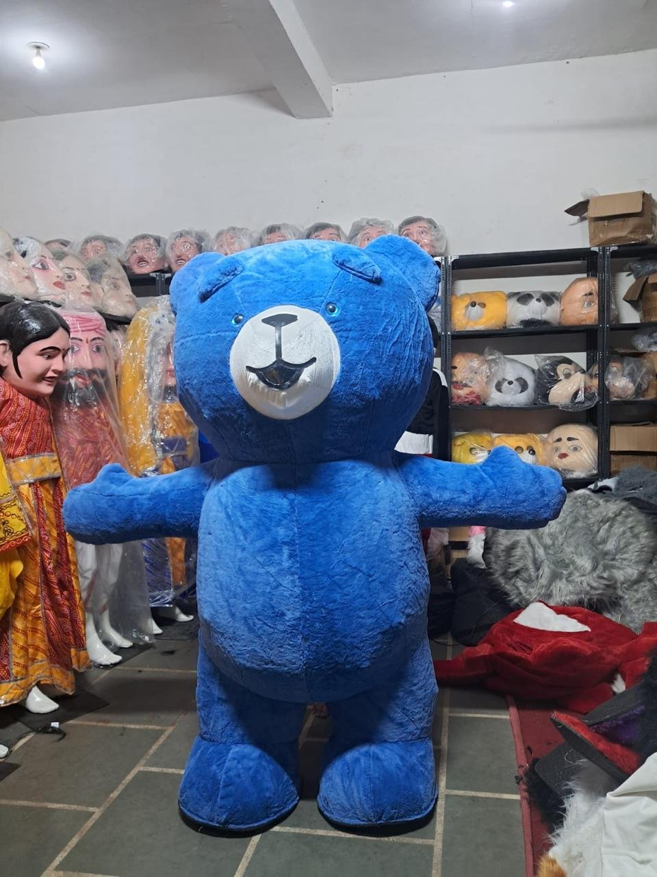 Mascot close up